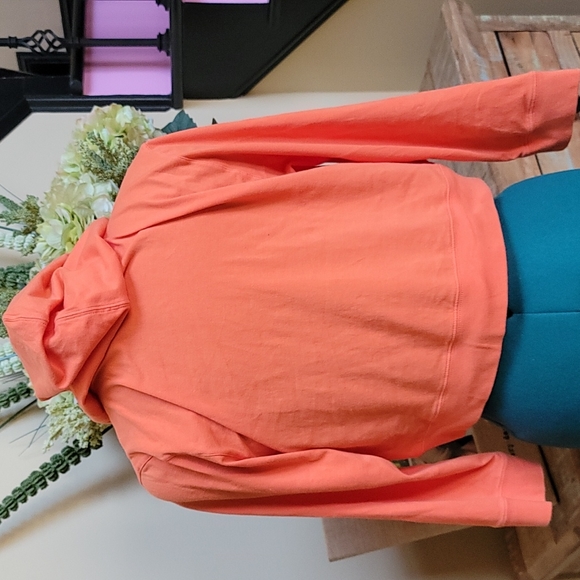 Michael Korrs Hooded Open Front Crop Jacket - SZ L - Picture 5 of 7